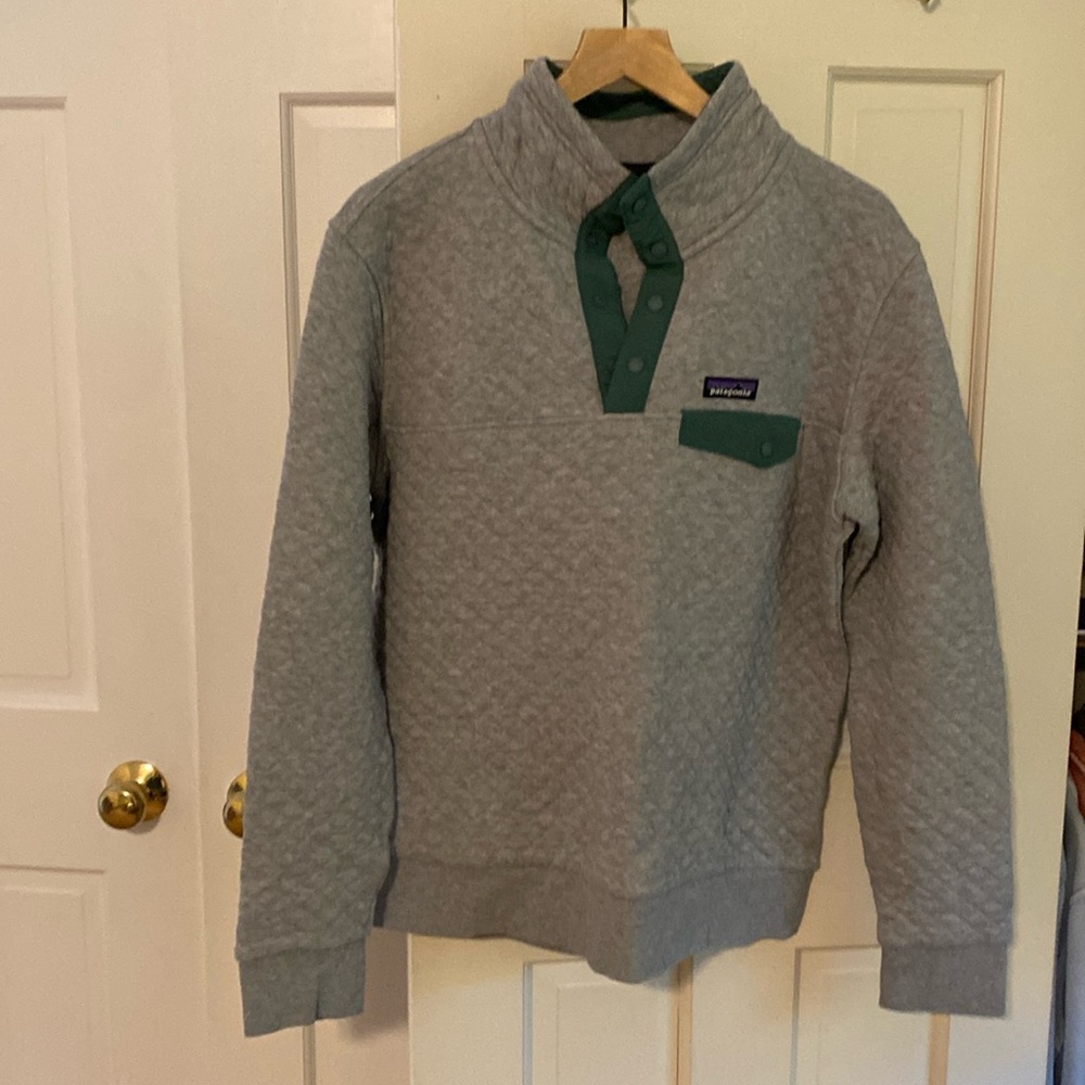 Patagonia Snap T pullover in gray size L